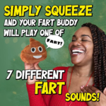 Hilarious Fart Sound Plush Poop Toy - Perfect Gag Gift for Kids & Teens - Fun Christmas Stocking Stuffer or Secret Santa Surprise! - Image 3