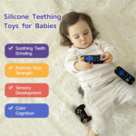 2 Pack Silicone Teething Toys - Perfect Sensory Chew Toys for Babies 0-12 Months! - Image 4