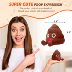Hilarious Farting Poop Plush Toy – 30 Funny Sounds for Endless Laughter, Perfect Gag Gift for Kids and Pets! - Image 4