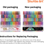 Vibrant  120 Gel Pen Set - 120 Unique Colors for Stunning Adult Coloring and Art Projects - Image 7
