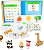Toddler Letters and Numbers Set - 52-Piece Refrigerator Magnet Alphabet with English Cardboard P for Early Education - Image 3
