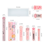 Cat Paw Themed 9-in-1 Stationery Set for Educational Gifts - Image 6