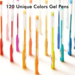 Vibrant  120 Gel Pen Set - 120 Unique Colors for Stunning Adult Coloring and Art Projects - Image 4