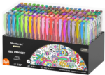 240 Pack Glitter Gel Pens - 120 Vibrant Colors with Refills for Stunning Adult Coloring and Crafting - Image 9