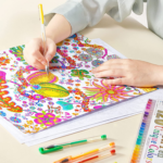 Vibrant  120 Gel Pen Set - 120 Unique Colors for Stunning Adult Coloring and Art Projects - Image 8