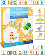 Toddler Letters and Numbers Set - 52-Piece Refrigerator Magnet Alphabet with English Cardboard P for Early Education - Image 2
