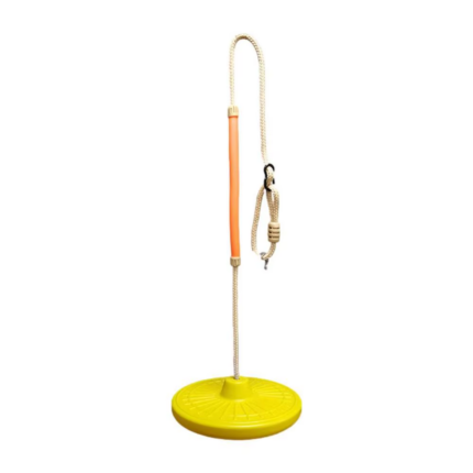 Outdoor Saucer Swing for Kids - Backyard Playground Accessories for Indoor and Outdoor Use