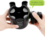 2-in-1 Stroller Cup and Phone Holder - Universal Design for Strollers, Bikes, Wheelchairs, and Scooters - Image 6