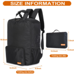 Lightweight Stroller Travel Bag - Fits GB Pockit & Pockit Air, Perfect for Air Travel (Black, M) - Image 5
