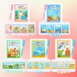 5 Pack Mess-Free Reusable Water Coloring Books for Toddlers - Portable Doodle Art Kits for Creative Learning and Fun! - Image 10