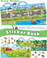 Ultimate Reusable Sticker Book for Toddlers 2-4 Years - Fun Craft Activities & Travel Toys for Boys and Girls - Perfect Birthday Gift for Ages 1-3! - Image 3