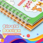 5 Pack Mess-Free Reusable Water Coloring Books for Toddlers - Portable Doodle Art Kits for Creative Learning and Fun! - Image 6