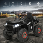 12V Children's Electric ATV with Dual Speed Settings and LED Lighting - Image 6