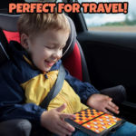 Magnetic Board Game Set - 12 Retro Games in Compact 5" Design - Perfect for Travel & Road Trips - Fun & Educational Gift for Kids 6+ - Image 6