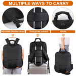 Lightweight Stroller Travel Bag - Fits GB Pockit & Pockit Air, Perfect for Air Travel (Black, M) - Image 7