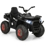12V Children's Electric ATV with Dual Speed Settings and LED Lighting