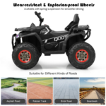 12V Children's Electric ATV with Dual Speed Settings and LED Lighting - Image 11