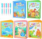 5 Pack Mess-Free Reusable Water Coloring Books for Toddlers - Portable Doodle Art Kits for Creative Learning and Fun! - Image 2