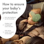 Muffy Baby Ear Protection - Comfortable Noise Reduction Earmuffs for Babies & Toddlers, CE & ANSI Certified, Perfect for Sleep & Hearing Safety - Green - Image 6
