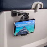 Universal Airplane Phone Holder Mount - Hands-Free 360° Rotation for Travel Essentials