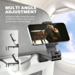 Universal Airplane Phone Holder Mount - Hands-Free 360° Rotation for Travel Essentials - Image 2