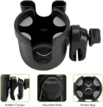 2-in-1 Stroller Cup and Phone Holder - Universal Design for Strollers, Bikes, Wheelchairs, and Scooters - Image 4