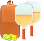 Premium Pickleball Paddle Set - USAPA Approved Graphite & Fiberglass Rackets with Balls & Carry Bag - Perfect for Beginners & Enthusiasts! - Image 12