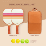 Premium Pickleball Paddle Set - USAPA Approved Graphite & Fiberglass Rackets with Balls & Carry Bag - Perfect for Beginners & Enthusiasts! - Image 7