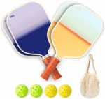 Premium Pickleball Paddle Set - USAPA Approved Graphite & Fiberglass Rackets with Balls & Carry Bag - Perfect for Beginners & Enthusiasts! - Image 22