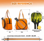 Stylish MANUEKLEAR Crossbody Sling Bag - Perfect Pickleball Companion for Everyone! - Image 2
