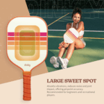 Premium Pickleball Paddle Set - USAPA Approved Graphite & Fiberglass Rackets with Balls & Carry Bag - Perfect for Beginners & Enthusiasts! - Image 5