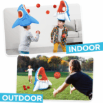Ultimate Shark Pool Toy for Kids - 3-in-1 Inflatable Float Game with Basketball, Football, and Toss - Perfect Summer Fun for Ages 3-8! - Image 3