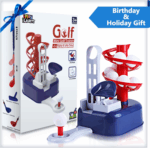 Kids Blue Golf Toy Set - Left & Right Club Heads for Ages 3-8, Perfect for Outdoor & Indoor Active Play, Ideal Birthday Gift for Boys & Girls! - Image 5