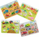 Shapely Color Puzzle – Engaging Wooden Peg Puzzle for Toddlers and Kids – Learn Shapes, Colors, and Animals – Perfect for Ages 18 Months and Up - Image 7