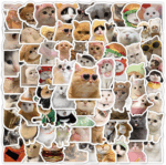 100 Pcs Hilarious Cat Stickers - Adorable Vinyl Memes for Water Bottles, Laptops, Phones & More! - Image 13
