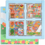 Adorable Kawaii Sticker Set - 100 Sheets of Cute Transparent Cartoon Animals & Flowers for Scrapbooking, Bullet Journals, DIY Crafts, Planners, and More! - Image 14