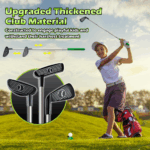 Ultimate Dinosaur-Themed Kids Golf Set with Automatic Ball Return, LED Night Golf Balls, 3 Clubs & Putting Mat - Perfect Indoor/Outdoor Fun for Ages 3-8! - Image 4
