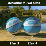 Water Basketballs 2-Pack - Perfect for Pool Hoops! Choose Size 3 or Size 6! - Image 5