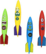 Dive into Fun with  4-Pack Underwater Diving Torpedo Sharks - Perfect Pool Toy for Kids! - Image 9