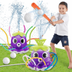 Ultimate Outdoor Water Spray Sprinkler for Kids - Fun Summer Backyard Game with 8 Wiggle Tubes, Perfect for Ages 3-8! - Image 8