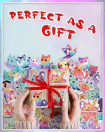 100PCS Kawaii Cat Stickers - Waterproof Vinyl for Kids & Teens, Perfect for Water Bottles, Laptops, Skateboards & More! - Image 6