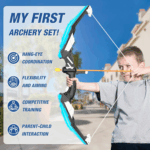 Ultimate LED Bow and Arrow Set for Kids - 2 Pack with 24 Suction Cup Arrows, Target & Quivers - Perfect Indoor/Outdoor Sport Gift for Boys & Girls Ages 4-8! - Image 5