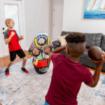 Inflatable Kids Football Target Toss Game - Fun Mini Football Throwing Toy for Active Play! - Image 12