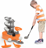 Kids Blue Golf Toy Set - Left & Right Club Heads for Ages 3-8, Perfect for Outdoor & Indoor Active Play, Ideal Birthday Gift for Boys & Girls! - Image 7