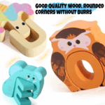 Engaging 52-Piece Wooden Alphabet Animal Matching Game for Toddlers - Fun ABC Peg Puzzles for Kids Ages 3-5 - Ideal Preschool Learning Activity! - Image 6