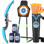 Ultimate LED Bow and Arrow Set for Kids - 2 Pack with 24 Suction Cup Arrows, Target & Quivers - Perfect Indoor/Outdoor Sport Gift for Boys & Girls Ages 4-8! - Image 10