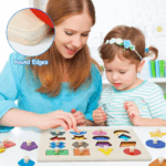 Engaging Wooden Shape Puzzles for Toddlers - Fun Educational Sorter Toy for Preschool Learning! - Image 5