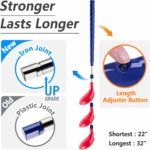 Kids Blue Golf Toy Set - Left & Right Club Heads for Ages 3-8, Perfect for Outdoor & Indoor Active Play, Ideal Birthday Gift for Boys & Girls! - Image 4