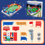 Exciting Mini Foosball Game - Perfect Tabletop Soccer Fun for Family and Friends! - Image 5