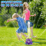 Ultimate Outdoor Water Spray Sprinkler for Kids - Fun Summer Backyard Game with 8 Wiggle Tubes, Perfect for Ages 3-8!